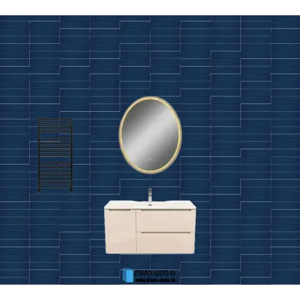 Керамическая Плитка Smile Tile Liguria Navy 7.5x30 - изображение 4