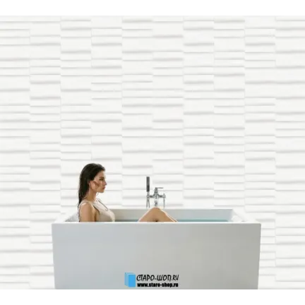 Керамическая Плитка Smile Tile Liguria White 7.5x30 - изображение 4