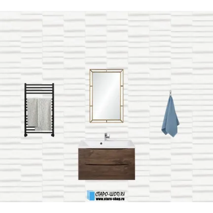 Керамическая Плитка Smile Tile Liguria White 7.5x30 - изображение 6