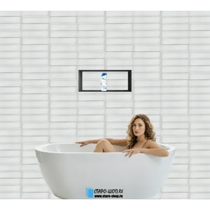Керамическая Плитка Smile Tile Monte White 10x40 - изображение 5