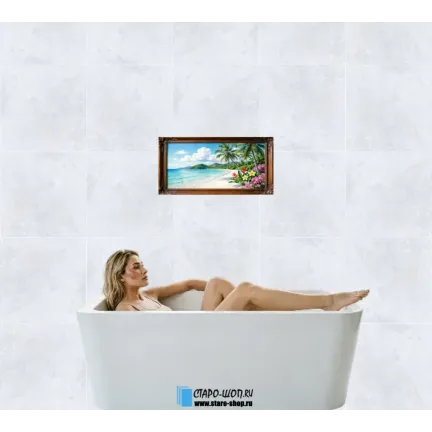 Керамогранит ITC Stream Bianco Sugar 60x60 - изображение 5