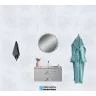 Керамогранит ITC Stream Bianco Sugar 60x60 - миниатюра 4