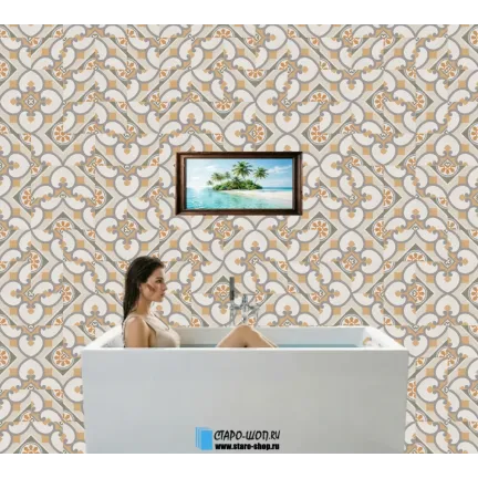 Керамогранит Smile Tile Chalet Chic Base 20x20 - изображение 4