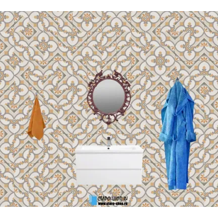 Керамогранит Smile Tile Chalet Chic Base 20x20 - изображение 6