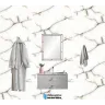 Керамогранит Staro Palacio Crystal White Pol 60х120 - миниатюра 5